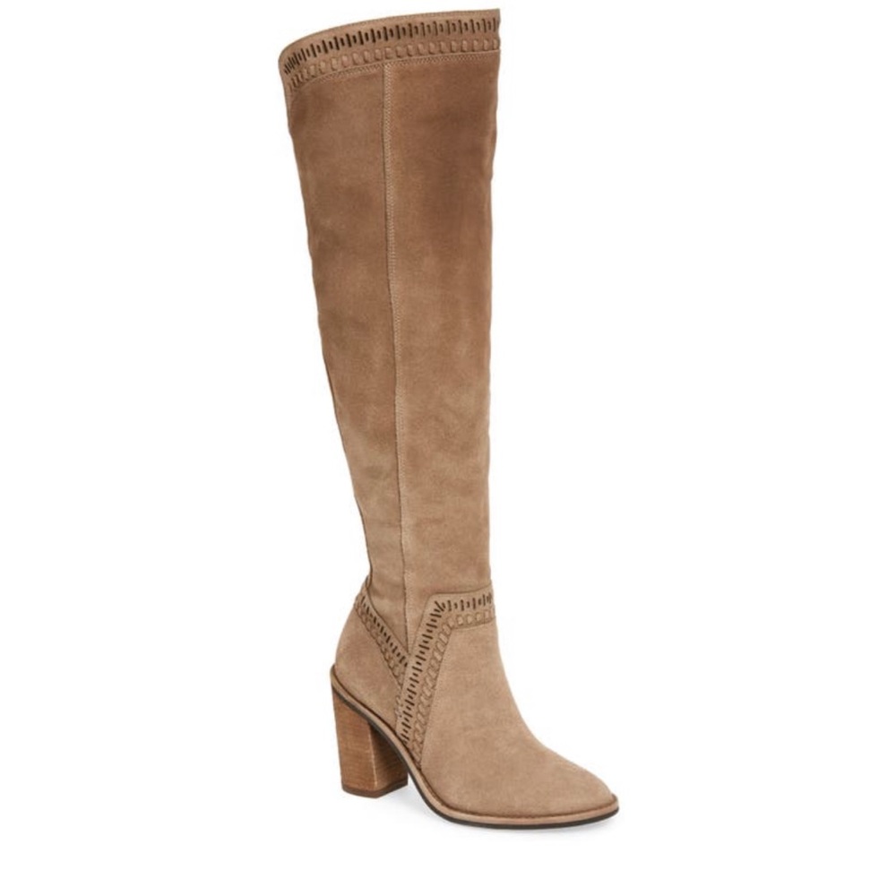 Vince Camuto Madolee Over The Knee Boot size 7 color Foxy or tan